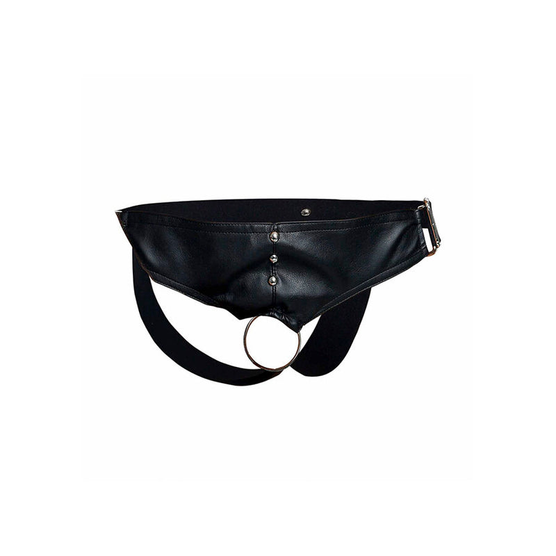 Mob - dngeon jockstrap con anello per il pene taglia unica