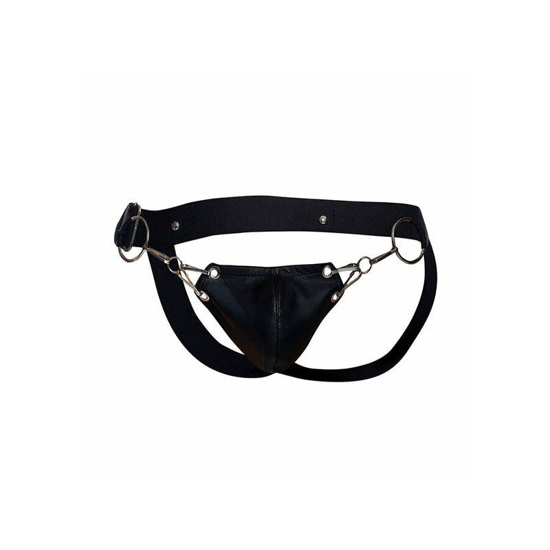 Mob - dngeon jockstrap nero a pressione taglia unica