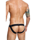 Mob - dngeon jockstrap nero a pressione taglia unica