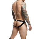 Mob - dngeon jockstrap giallo con catene taglia unica