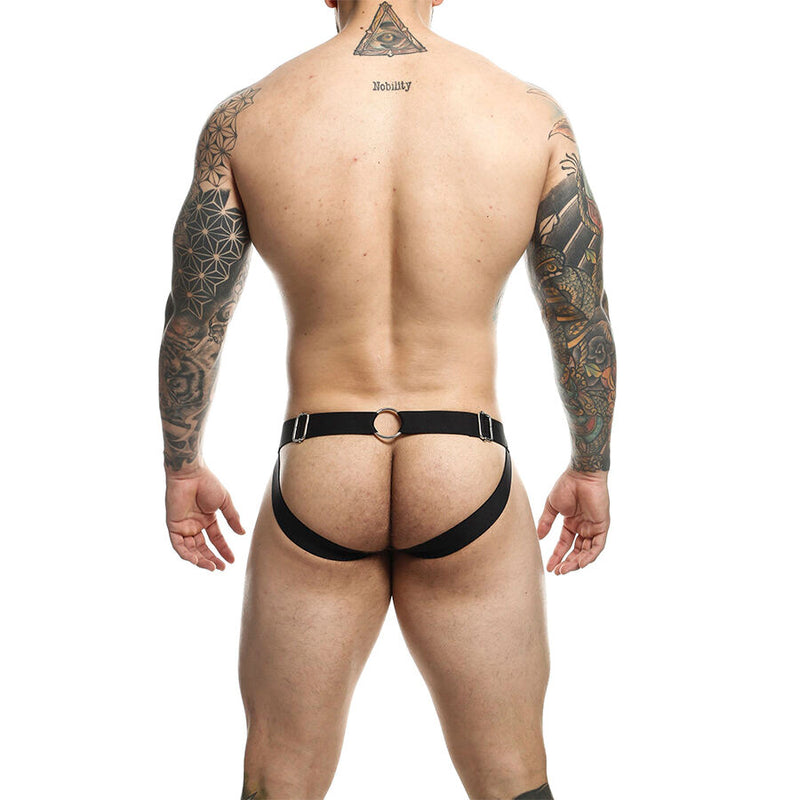 Mob - dngeon jockstrap giallo con catene taglia unica