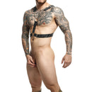 Mob - dngeon imbracatura argento con catene taglia unica