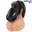 Addicted toys locked- mindnight cell gabbia per pene taglia s 4.8 cm