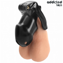 Addicted toys locked - mindnight cell gabbia per pene 4.2 cm taglia m