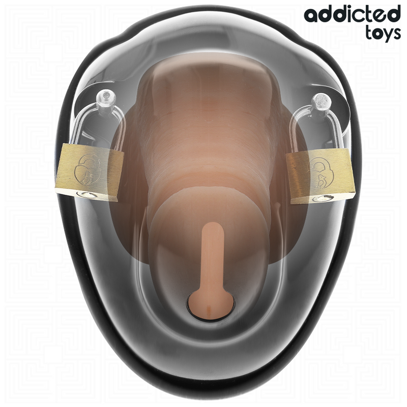 Addicted toys locked - gabbia per pene senza chiave 11,5 cm