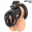 Addicted toys locked - gabbia per pene sigillata crypt 8 cm