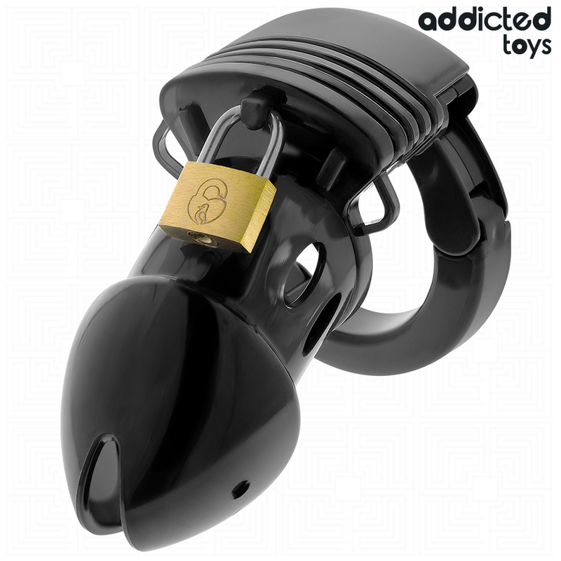 Addicted toys bloccato - gabbia per pene profonda di castità 7,5 cm