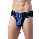 Mob - fetish jockstrap football blu taglia m