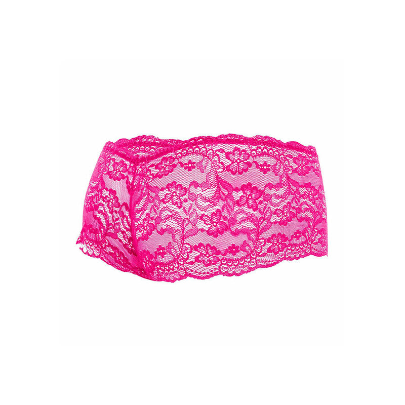 Mob - boxer in pizzo rosa taglia l/xl