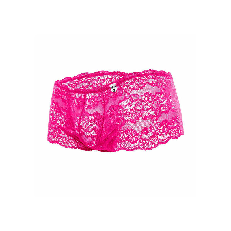 Mob - boxer in pizzo rosa taglia l/xl