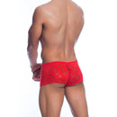 Mob - boxer in pizzo rosso taglia l/xl