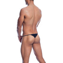 Mob - perizoma in microfibra nera taglia s/m