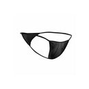 Mob - perizoma in microfibra nera taglia l/xl