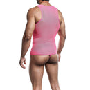Mob - bodysheer rosa trasparente taglia s/m