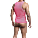 Mob - bodysheer rosa trasparente taglia s/m