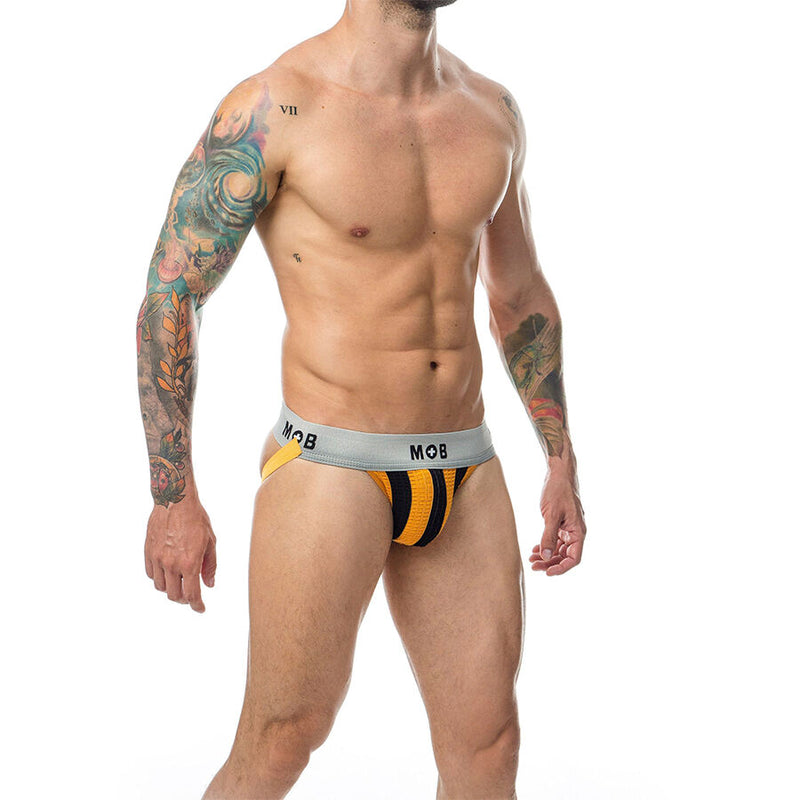 Mob - classic jock stripe arancione taglia m
