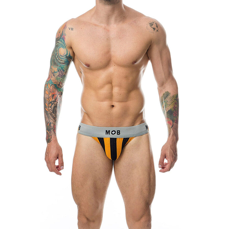 Mob - classic jock stripe arancione taglia m