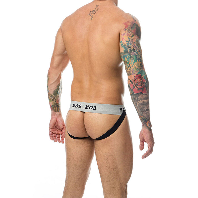 Mob - jock bianco a righe classiche taglia s