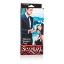 Calexotics - scandal baffo con tappo in silicone nero