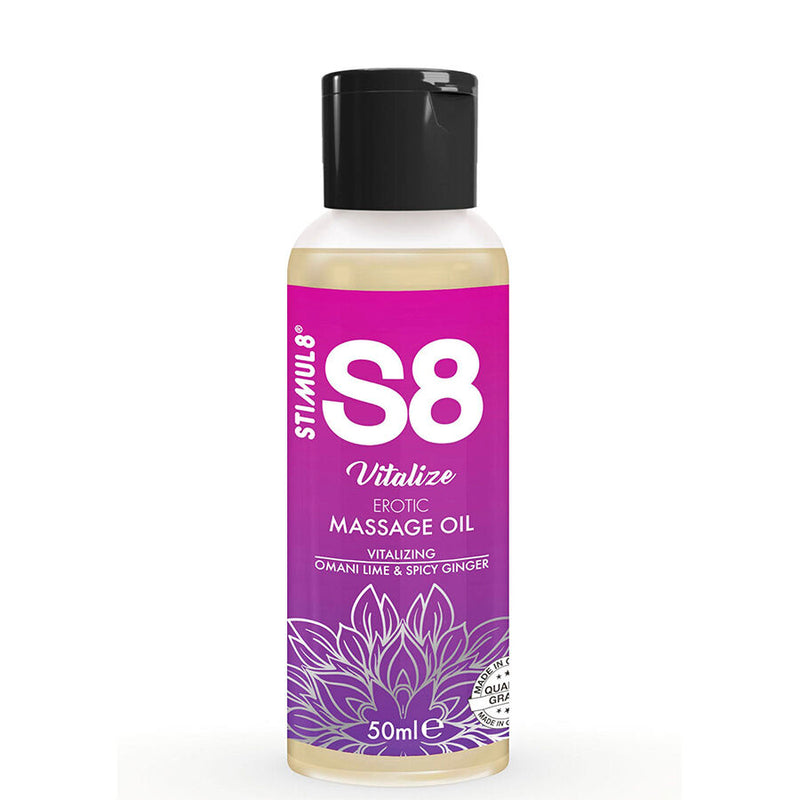 Stimul8 - s8 olio per massaggio confezione 3 x 50 ml