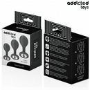 Addicted toys - set di 3 tappi anali con gioiello