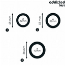 Addicted toys - set di anelli in silicone modello 1