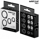 Addicted toys - set di anelli in silicone a pressione