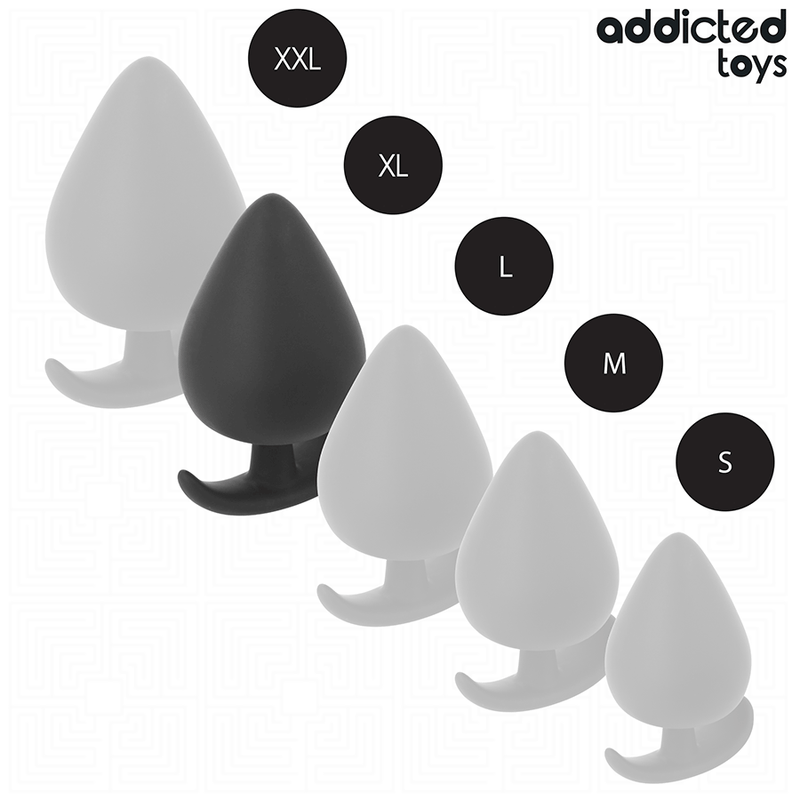 Addicted toys - tappo anale taglia xl 9.5 cm