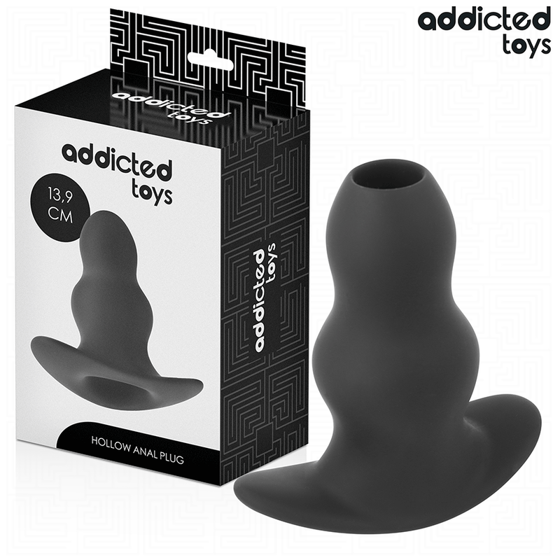 Addicted toys - tappo anale cavo taglia xl 13,9 cm
