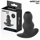 Addicted toys - tappo anale cavo taglia s 7,3 cm