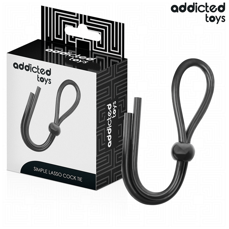 Addicted toys - corda in silicone per pene a singolo anello