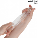Addicted toys - guaina per pene trasparente taglia m 27 cm