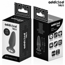 Addicted toys - plug anale con gioiello taglia s 8,8 cm