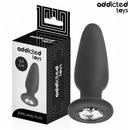 Addicted toys - plug anale con gioiello taglia s 8,8 cm