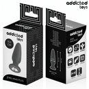 Addicted toys - plug anale con gioiello taglia m 10,4 cm