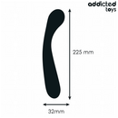Addicted toys - massaggiatore anale 22,5 cm