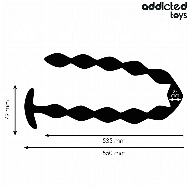 Addicted toys - tappo anale extra lungo