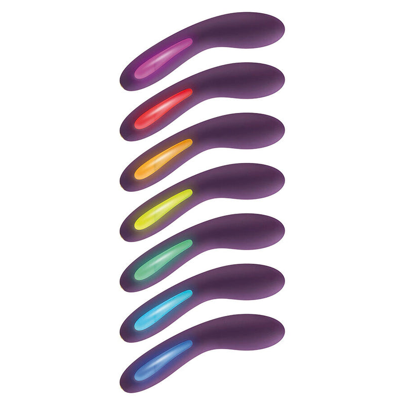Toyjoy - vibratore viola luminato