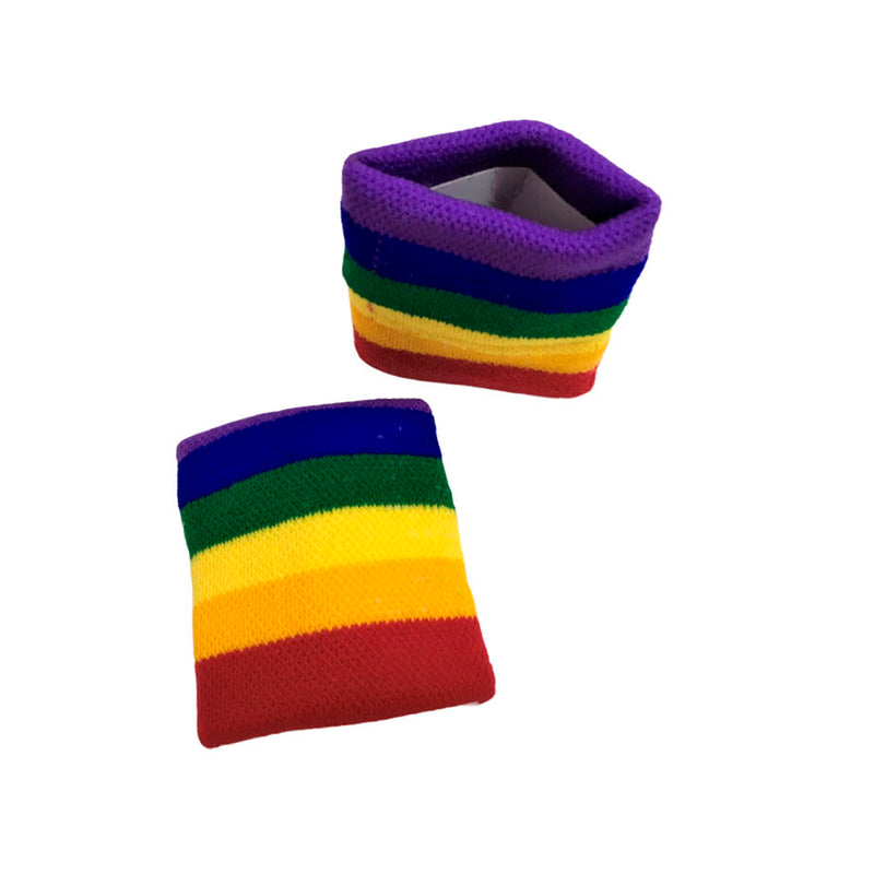 Pride - portafoglio rettangolare con bandiera arcobaleno