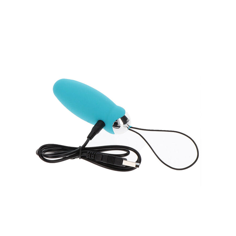 Toyjoy - vibratore happiness sono così eggcited con telecomando blu