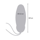 Toyjoy - vibratore happiness sono così eggcited con telecomando blu