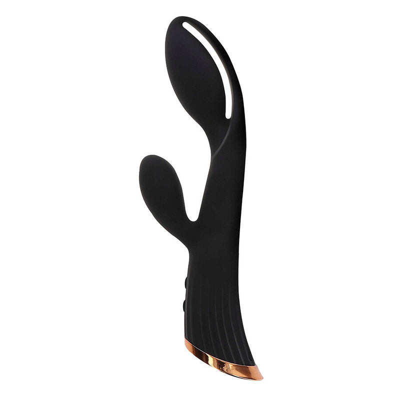 Toyjoy - vibratore stimolatore clitorideo intenso ivy cassia xtra nero