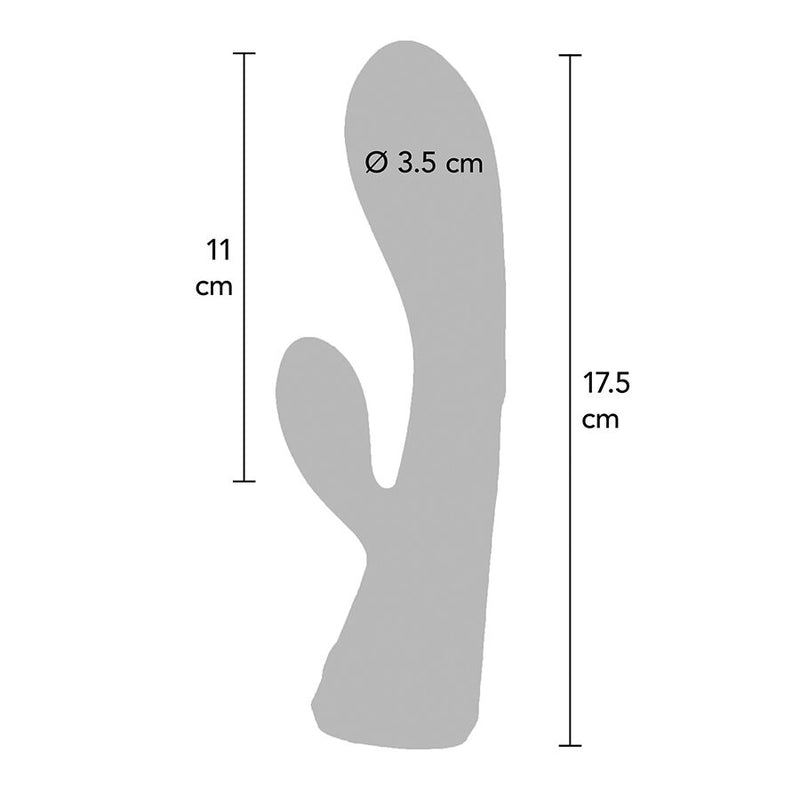 Toyjoy - vibratore ivy iris coniglio viola