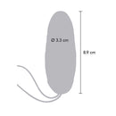 Toyjoy - felicità knock knock eggstavagant vibratore telecomando viola