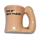 Diablo picante – tazza magnetica in ceramica con manico a forma di pene “per il mio migliore amico”