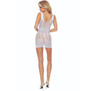 Passion - bs113 bodystocking pizzo bianco