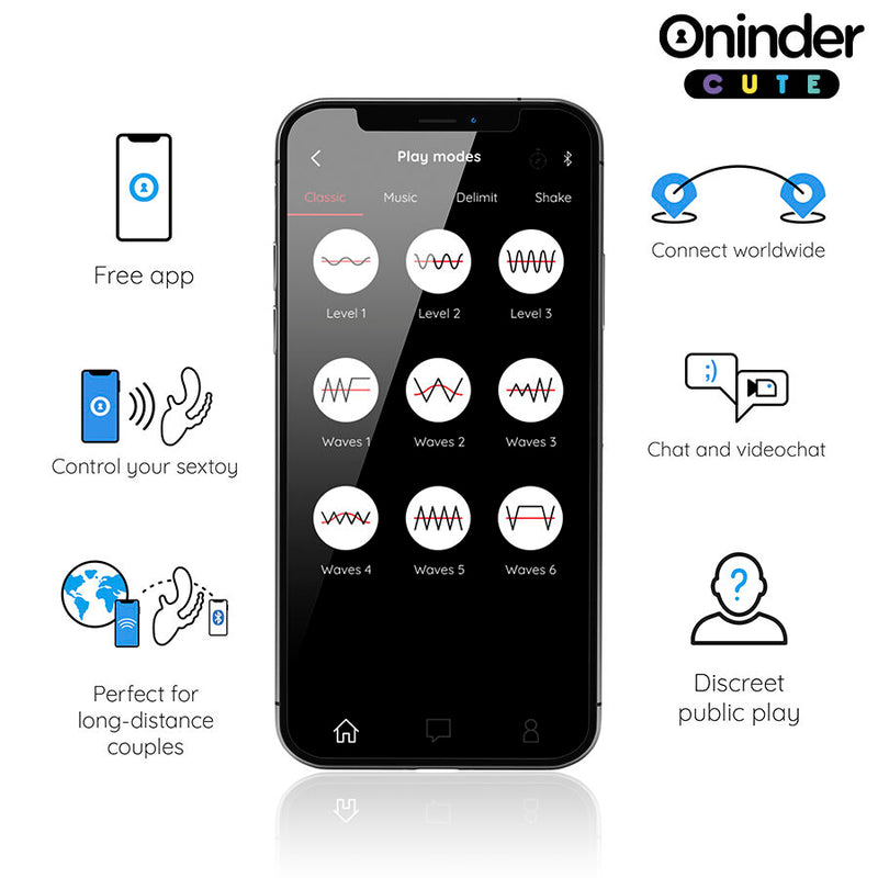 Oninder cute - love 3 some triplo vibratore - app gratuita in tutto il mondo