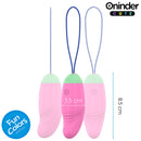 Oninder cute - uovo vibro-rotante in silicone 360° per amore e piacere - app gratuita in tutto il mondo