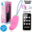 Oninder cute - uovo vibro-rotante in silicone 360° per amore e piacere - app gratuita in tutto il mondo