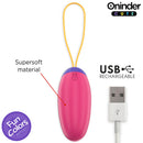 Oninder cute - uovo in silicone con vibro-onda e piacere - app gratuita in tutto il mondo